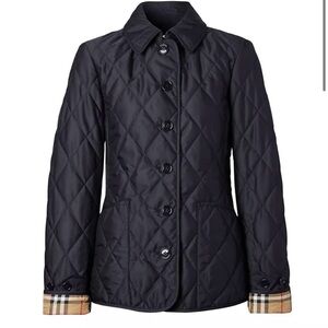 Burberry Burberry Brit Black Fernleigh Quilted Puffer Jacket